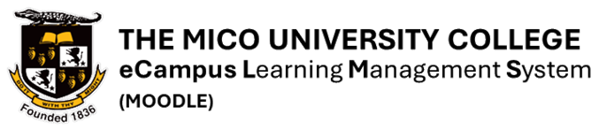 The Mico University College eCampus LMS